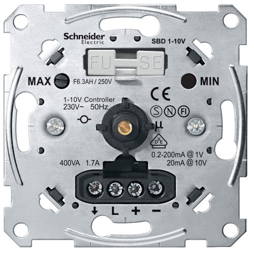 Потенциометр без рамки Schneider Electric Merten Antique 1-10В картинка